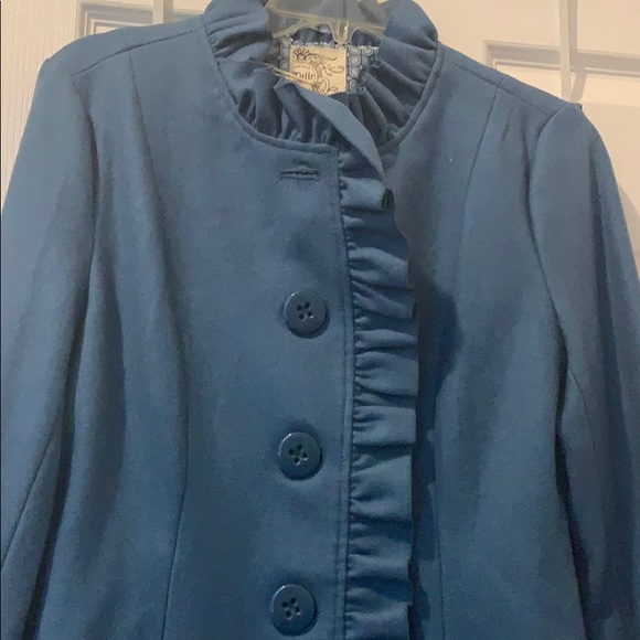 Tulle pea coat size medium, NWT - Picture 3 of 5